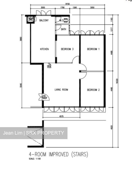 Blk 51 New Upper Changi Road (Bedok), HDB 4 Rooms #241121551